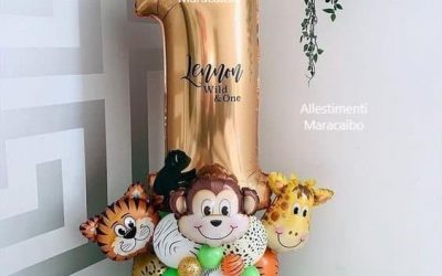 Numeri giganti palloncini mylar composizioni elio aria compleanno