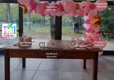 Compleanno 18 anni diciottesimo allestimento palloncini decorazioni addobbi Casette dete Montegranaro Monteurano