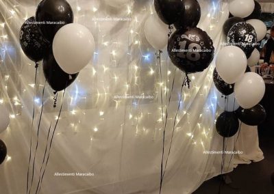 Composizioni a elio palloncini 18 anni diciotto compleanno diciottesimo festa evento