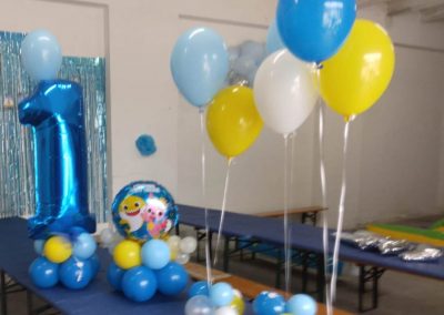 Numero gigante centrotavola a tema centrotavola elio composizione palloncini ad elio
