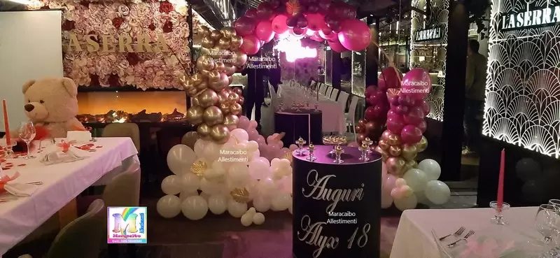 Compleanno 18 anni diciottesimo allestimento palloncini decorazioni addobbi Umbria Perugia Foligno Gubbio Compleanno 18 anni diciottesimo allestimento palloncini decorazioni addobbi Umbria Perugia Foligno Gubbio