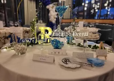 Umbria Perugia Foligno Comunione backdrop sweet table Confettata tavolo dolci allestimento cerimonie compleanni