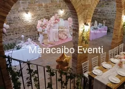 Umbria Perugia Foligno battesimo Recanati Macerata Ancona Fermo Marche tavolo torta sweet table allestimento