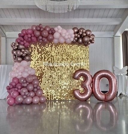 Striscione Personalizzato Oro Rosa Per Compleanno: Rendi Unica La Tua Festa!