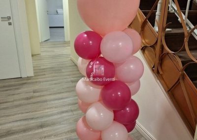 Colonna palloncini per negozio azienda locale centro commerciale composizione palloncini inaugurazione festa